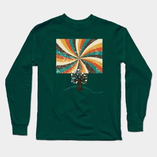 Knowledge is Power: Tree of Wisdom Long Sleeve T-Shirt